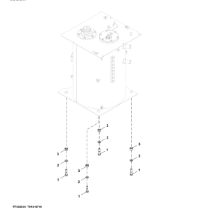 John Deere 3156G Log Loaders (SN 1FF3156G_ _D316001-) Parts Catalog Manual