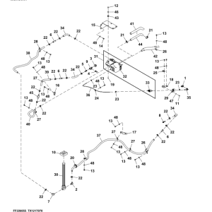 John Deere 2656G, 2656GLC Log Loaders (SN 1FF2656G__F266001-) Parts Catalog Manual