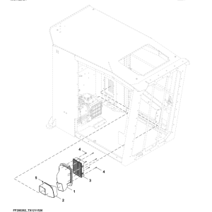 John Deere 2656G, 2656GLC Log Loaders (SN 1FF2656G__F266001-) Parts Catalog Manual
