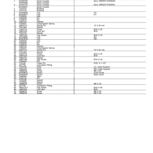 John Deere 314G Skid Steers (SN 1T0314G_ J366358) Parts Catalog Manual