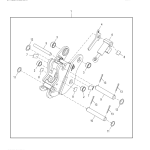 John Deere 310SL Backhoe Loaders (SN C390996- & D390996-) Parts Catalog Manual