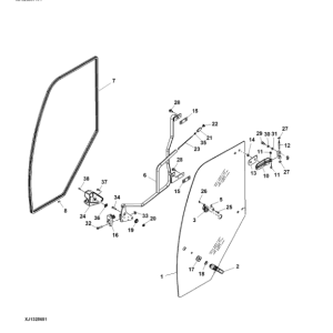 PC15470_269-600x776 John Deere 184 G Loaders (SN 1LU184GA_ _B_67465-) Parts Catalog Manual