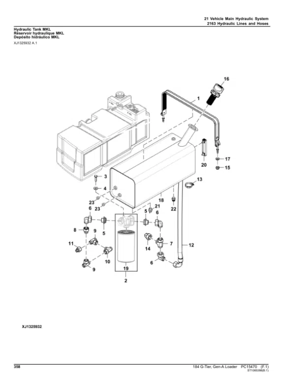 PC15470_357-600x776 John Deere 184 G Loaders (SN 1LU184GA_ _B_67465-) Parts Catalog Manual