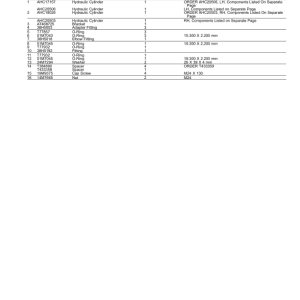 John Deere 260 P Articulated Dump Trucks (SN 1DW260PA _ _F_06113) Parts Catalog Manual