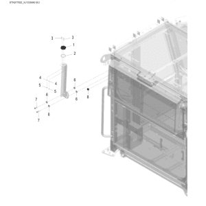 John Deere 260 P Articulated Dump Trucks (SN 1DW260PA _ _F_06113) Parts Catalog Manual