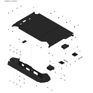 John Deere 260 P Articulated Dump Trucks (SN 1DW260PA _ _F_06113) Parts Catalog Manual