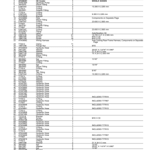 John Deere 310 P Articulated Dump Trucks (SN 1DW310PA _ _F_00001) Parts Catalog Manual