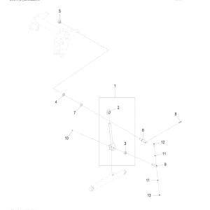 John Deere 210 G Backhoes (SN 1T0210GA_ _G_02263-) Parts Catalog Manual
