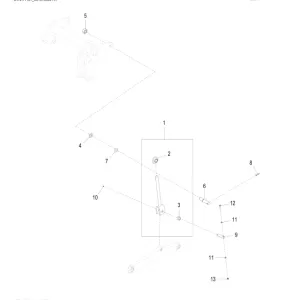 John Deere 210 G Backhoes (SN 1T0210GA_ _G_02263-) Parts Catalog Manual