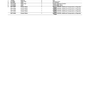 John Deere 210 G Backhoes (SN 1T0210GA_ _G_02263-) Parts Catalog Manual