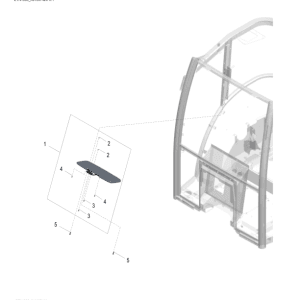 John Deere 210 P Backhoe Loaders (SN 1T0210PA_ _F_02265-) Parts Catalog Manual