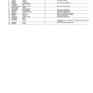John Deere 2956G Log Loaders (SN 1FF2956G_ _F290001-) Parts Catalog Manual