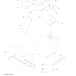 John Deere 1910G Forwarder, Stage V/FT4, Fixed Cabin, Gen II, Grey (L002340-) Parts Catalog Manual