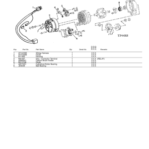 John Deere 300D, 310D, 315D Backhoe Loaders Parts Catalog Manual