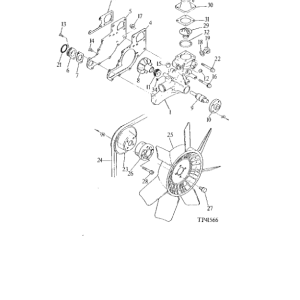John Deere 244E Loaders Parts Catalog Manual