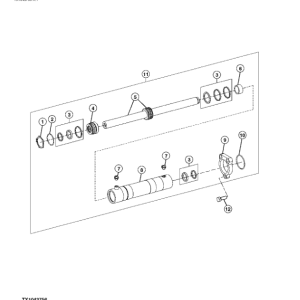 John Deere 210LE Landscape Loaders Parts Catalog Manual