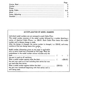 John Deere 230, 230A Attachments (See description) Parts Catalog Manual
