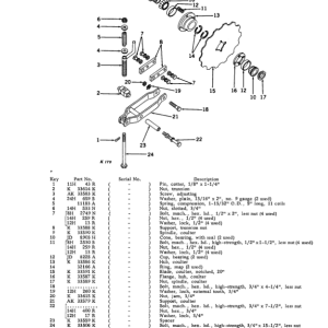 John Deere 230, 230A Attachments (See description) Parts Catalog Manual