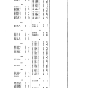 John Deere 230, 230A Attachments (See description) Parts Catalog Manual