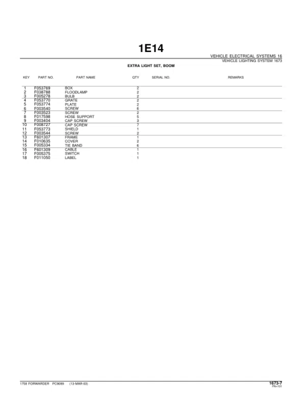 PC9089_102-600x776 John Deere 1758 Forwarders (SN 002001-) Parts Catalog Manual