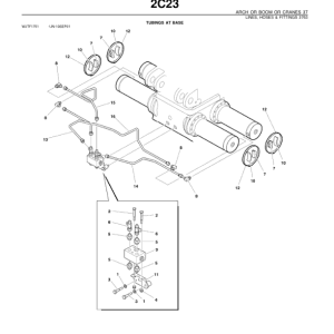 John Deere 1063 Harvester Parts Catalog Manual