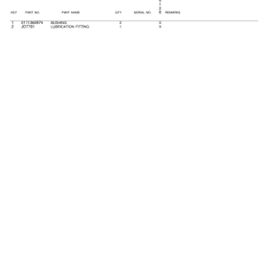 John Deere 1412E, 1810E, 1814E Scrapers Parts Catalog Manual