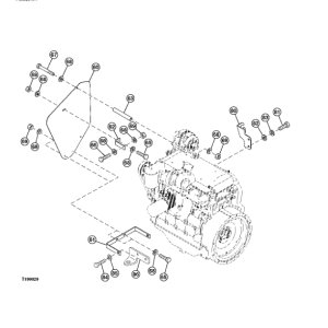 John Deere 244J Loaders Parts Catalog Manual