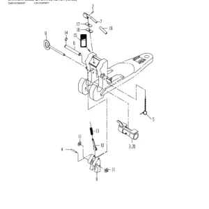 John Deere 1510C, 1512C, 1812C, 1814C Scrapers Parts Catalog Manual
