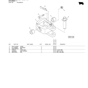 John Deere 1510C, 1512C, 1812C, 1814C Scrapers Parts Catalog Manual