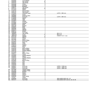 John Deere 1470D T3 Harvester (SN 001001–) Parts Catalog Manual