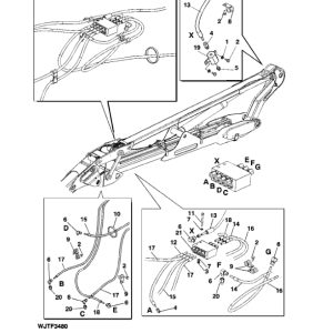 John Deere 1470D T3 Harvester (SN 001001–) Parts Catalog Manual
