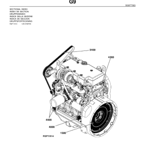 PC9430_151-600x776 John Deere 3.0L C&F Applications Engines Parts Catalog Manual