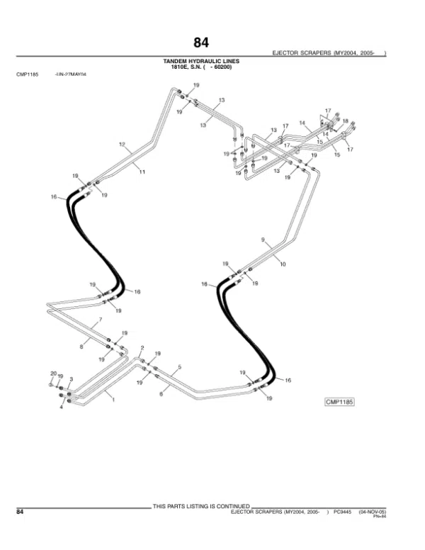 PC9445_87-600x776 John Deere 1810E, 1814E, 1512E, 2112E Scrapers (SN 060201–) Parts Catalog Manual