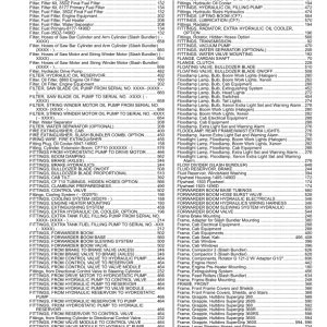 John Deere 1490D T3 Forwarders (SN 002051-) Parts Catalog Manual