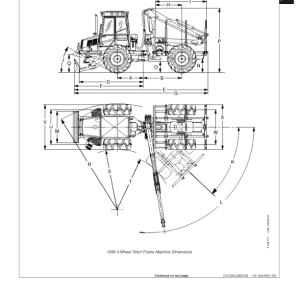 John Deere 1058 Forwarder Repair Technical Manual TM