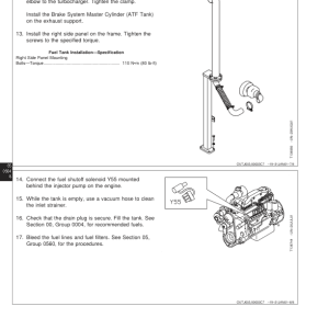 John Deere 1158 Forwarder Repair Technical Manual