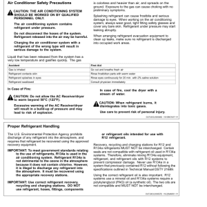 John Deere 335C Knuckleboom Log Loader Repair Technical Manual