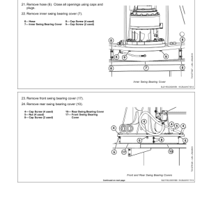 John Deere 435C Log Loader Repair Technical Manual