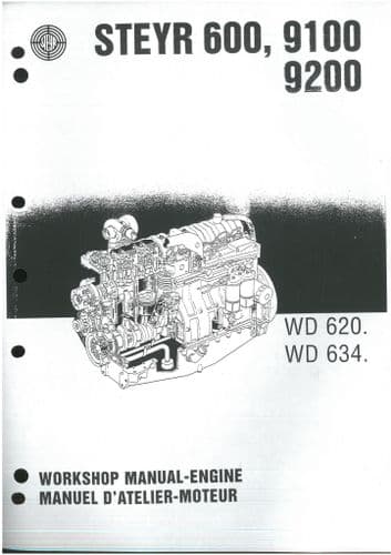 Cnh Case Steyr 9000-Series Tractors Factory Service Manual
