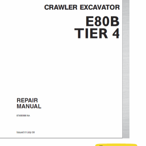 1-153-1.png New Holland E80B Tier 4 Excavator Service Manual