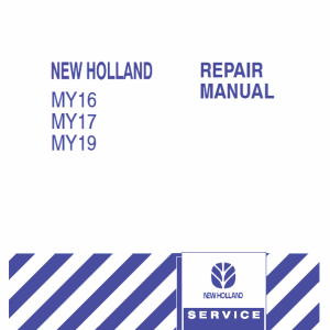 New Holland MY16, MY17, MY19 Mower Tractor Service Manual