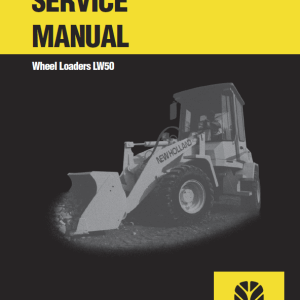 New Holland LW50 Wheel Loaders Service Manual
