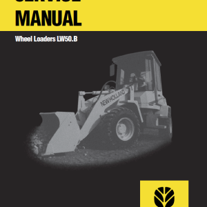 New Holland LW50.B Wheel Loaders Service Manual
