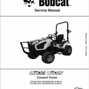 1-3-2.jpg Bobcat CT1021, CT1025 Compact Tractor Service Manual