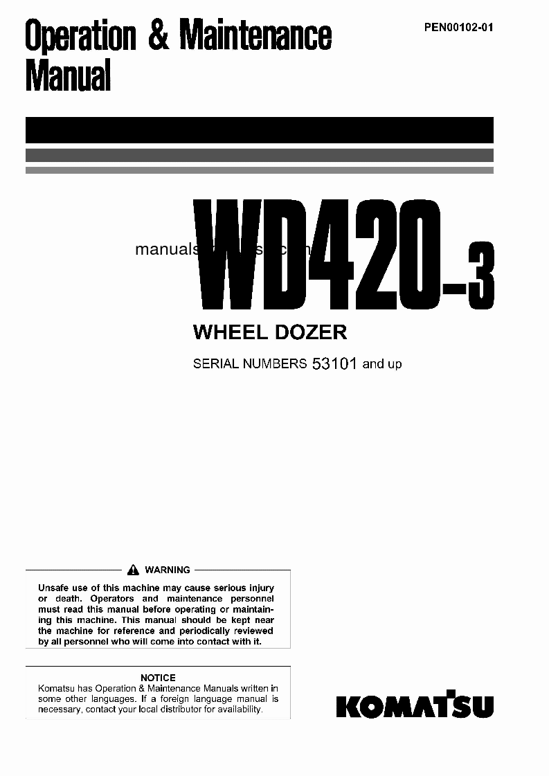 1-3-5.png Komatsu WD420-3 Wheel Dozer Service Manual