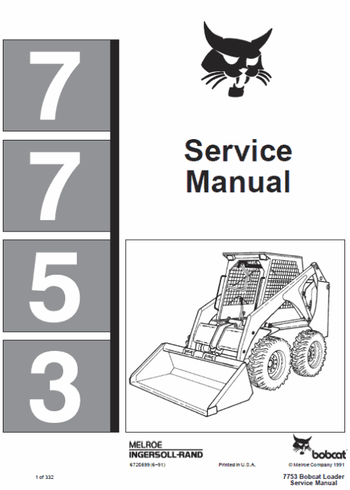 1-38-1-1.png Bobcat 7753 Skid-Steer Loader Service Manual