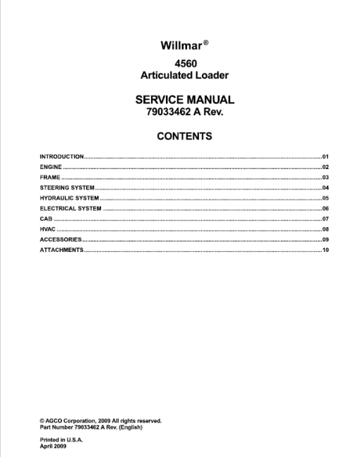 1-38-2-1.png Willmar 4560 Wrangler Loader Service Manual