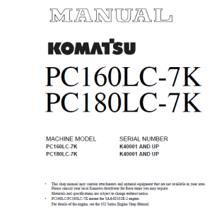 1-54-2.png Komatsu Pc180lc-5k Excavator Service Manual