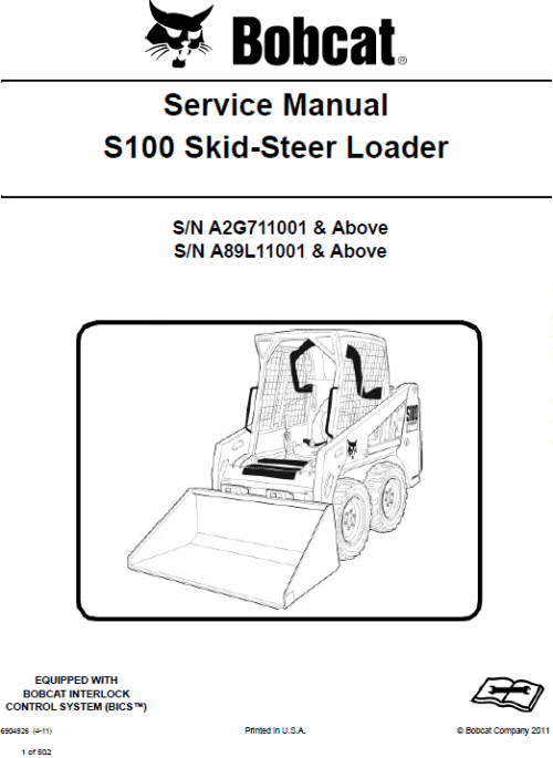 1-59-2-1.png Bobcat S100 Skid-Steer Loader Service Manual