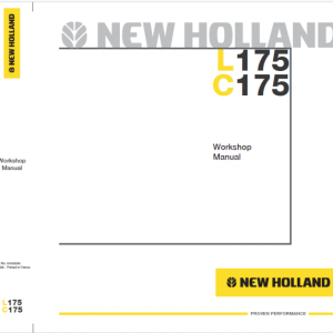 New Holland L175 Skid Steer Service Manual